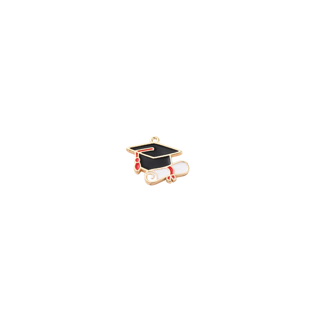 Gold Graduate's Glory Charm