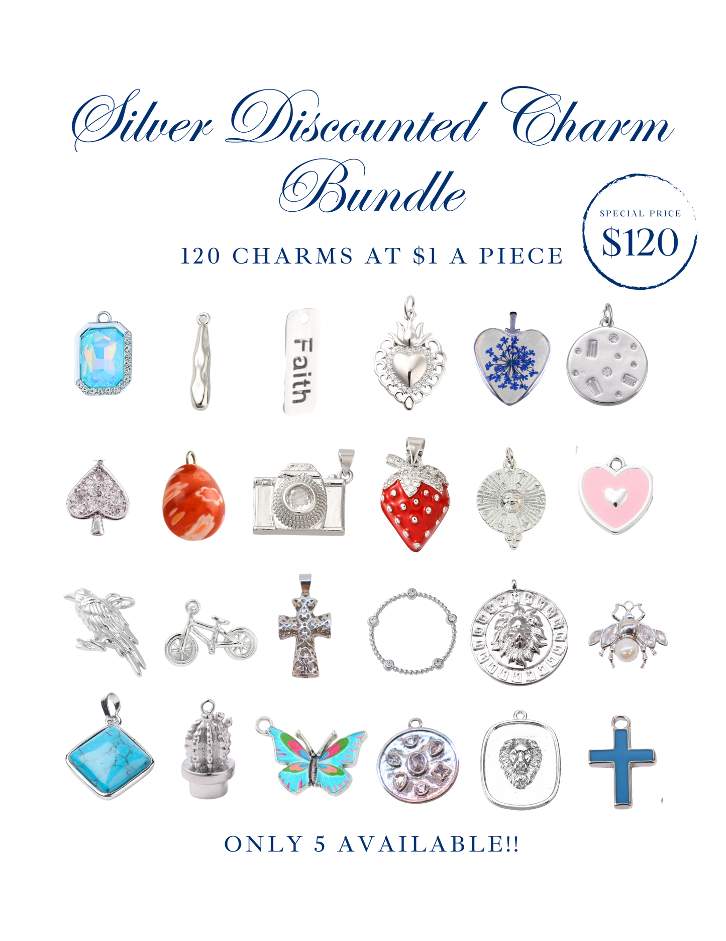 Silver Discounted Charm Bundle