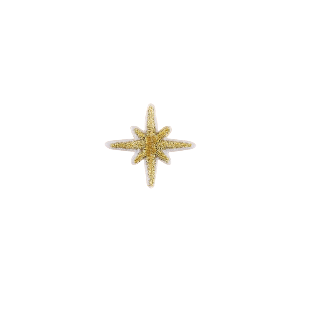 Gold Shining Star Patch