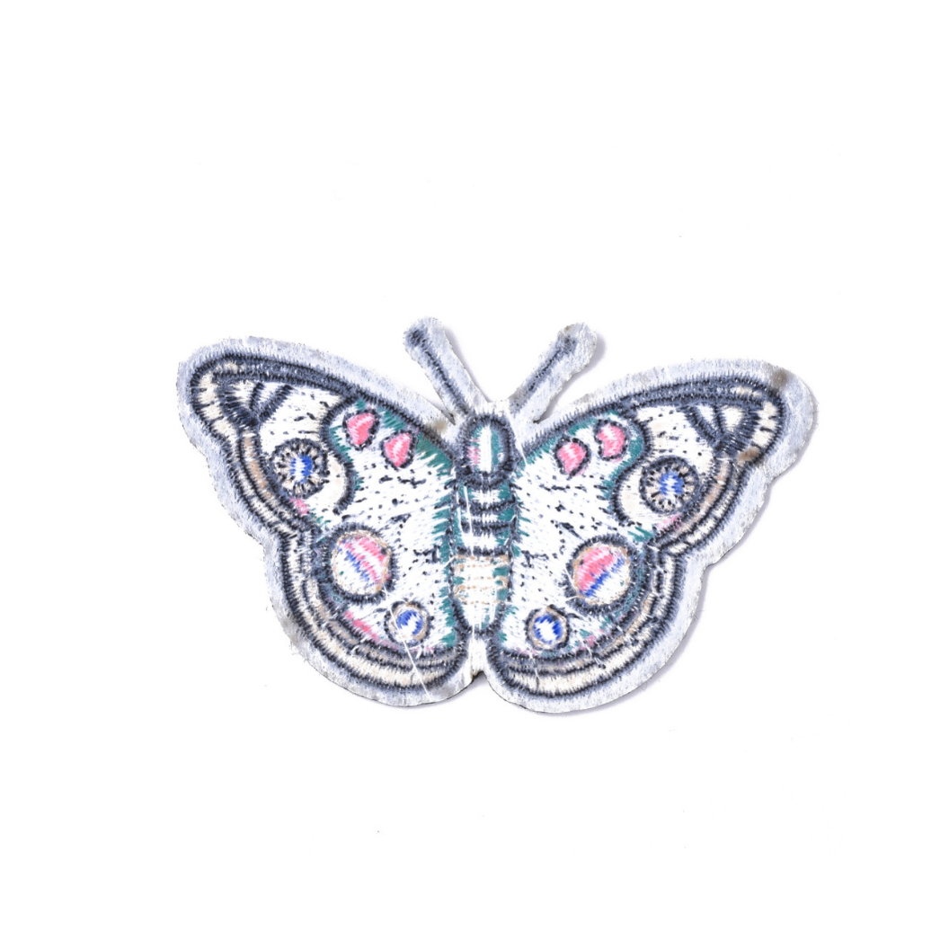 Back View of the Multi-Color Butterfly Patch