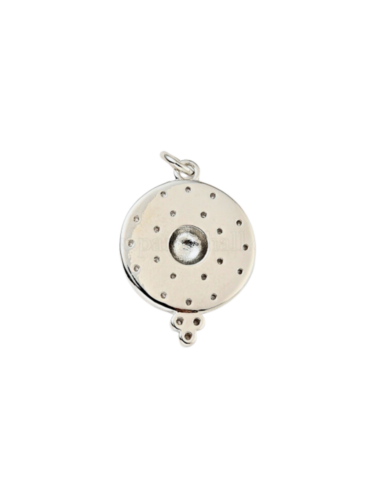 back of the Silver Mr. Sunshine Charm