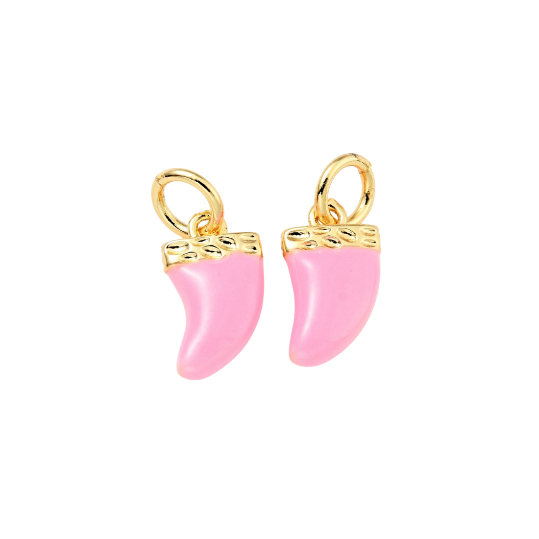Front view of the Gold Chili Peppers Charms | Assorted