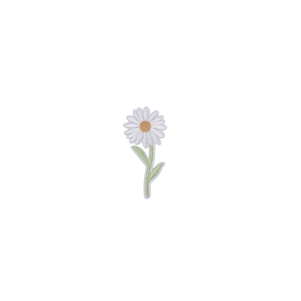 Daisy Flower Patch - White