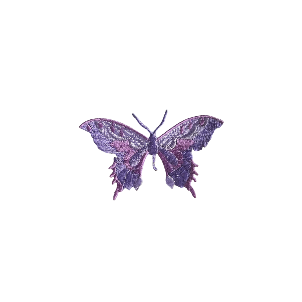 Purple Butterfly Patch