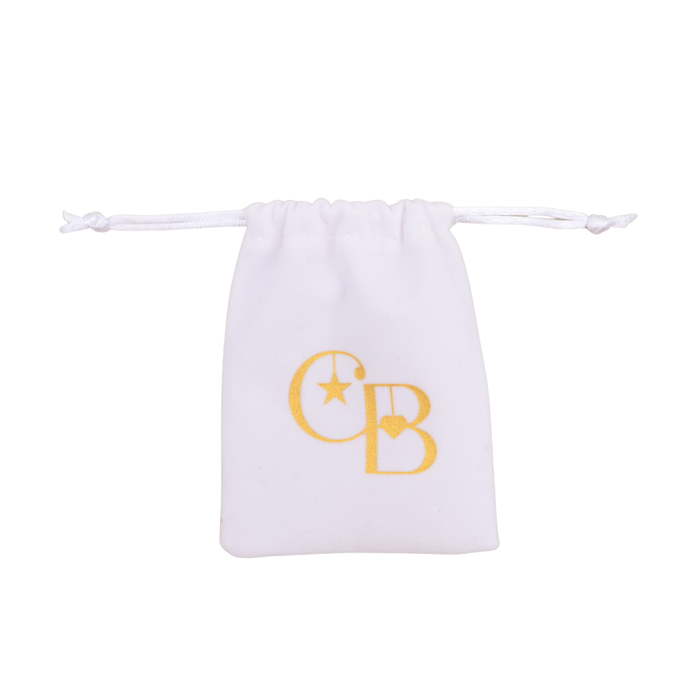 White Jewelry Bag - The Charm Bar Co.