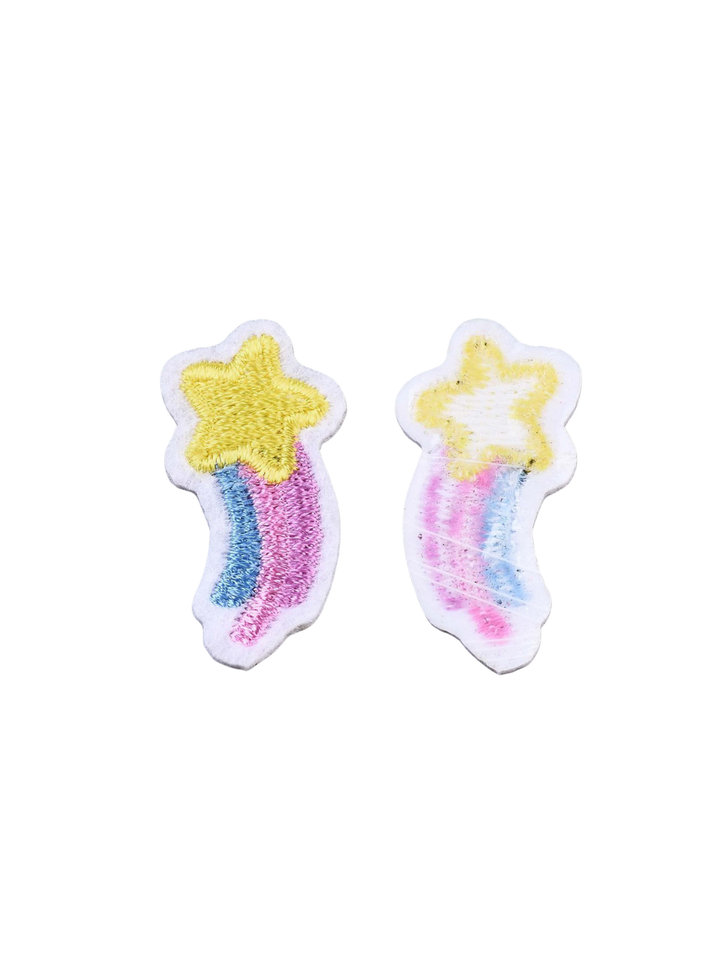 Front & Back View Shooting Star Patch