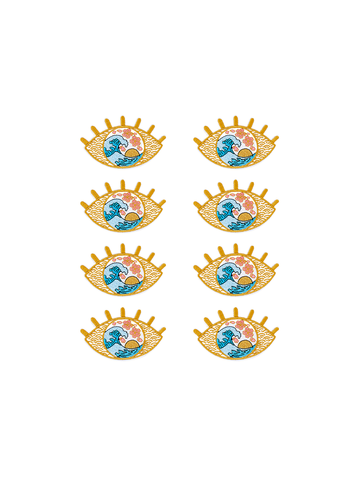 Front view of the Ocean Eyes Patch