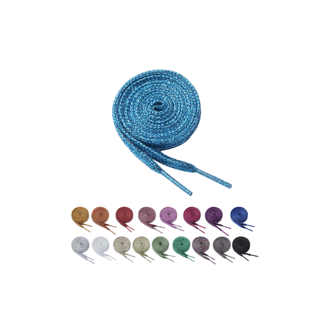 Glam Collection | Shoe Laces | Pack of 5 Assorted Colors