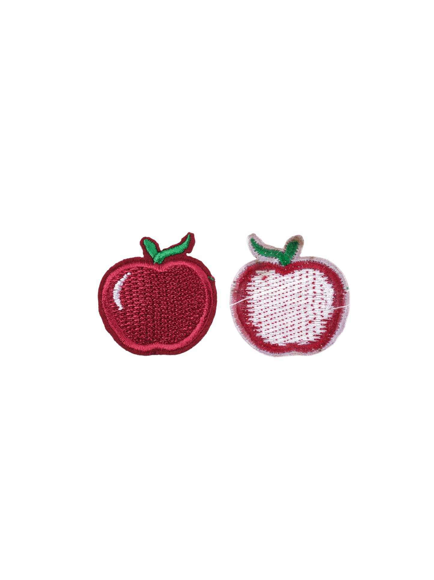 Front & back view of the Apple of My Eye Patches | Assorted
