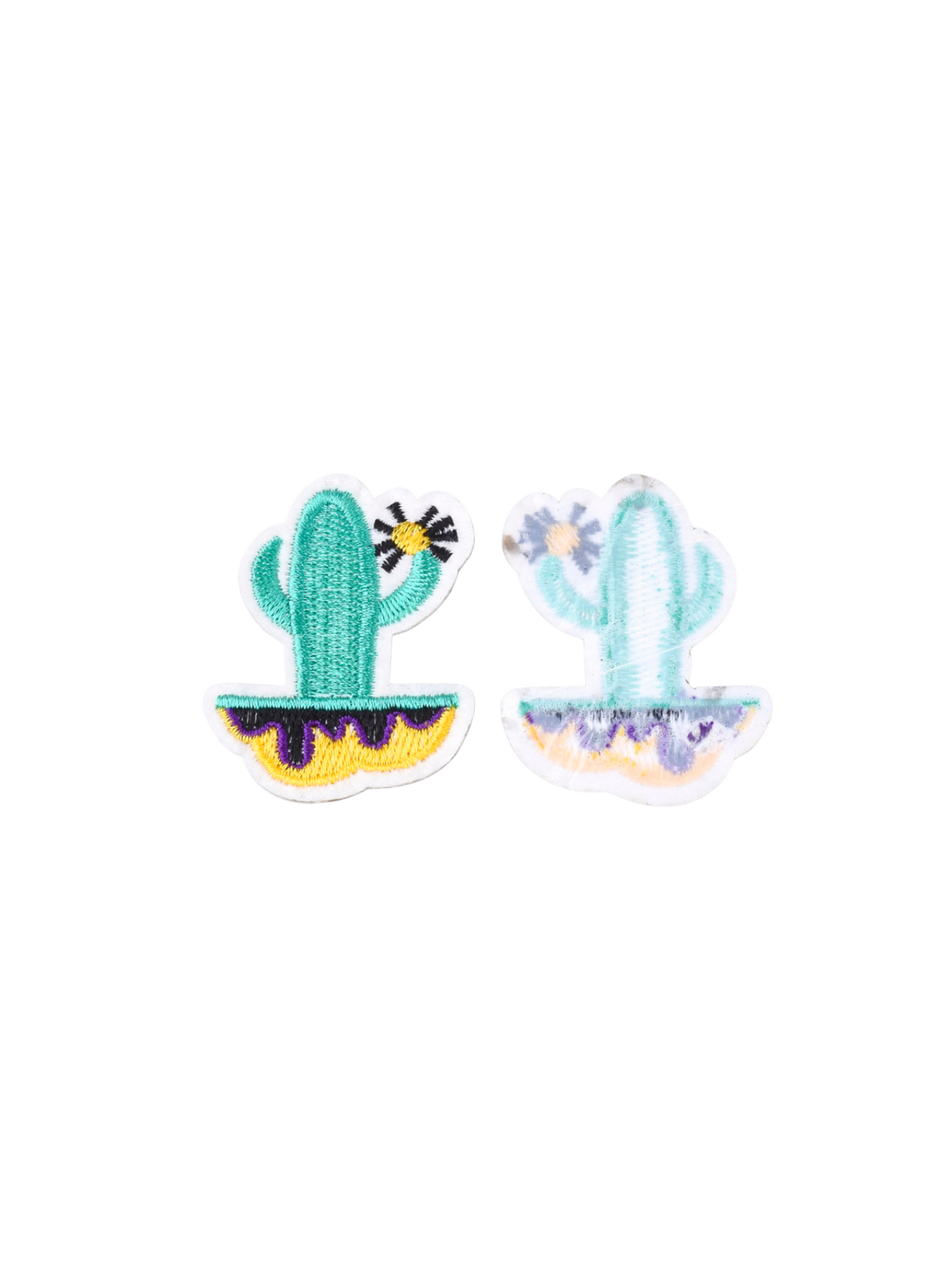 Front & back view of the Blooming Cactus Patch