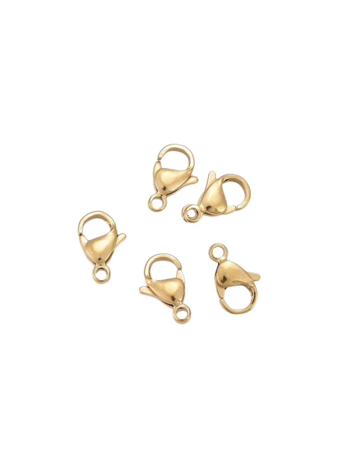 Gold Interchangeable Charm Clasp | Pack of Five