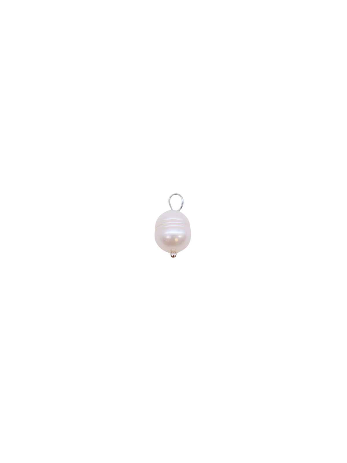 Front of the Silver Pearl Charms