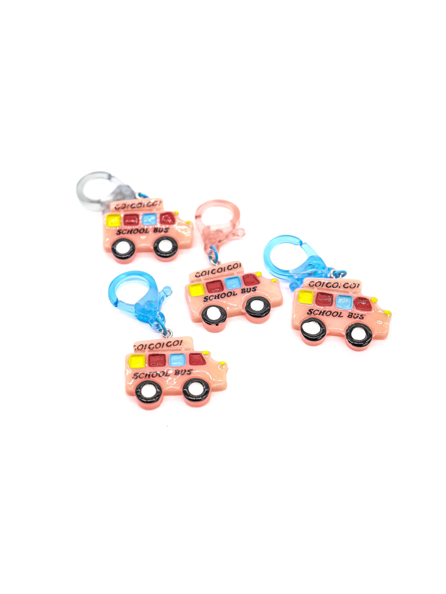 Wheels On The Bus Lanyard Charm