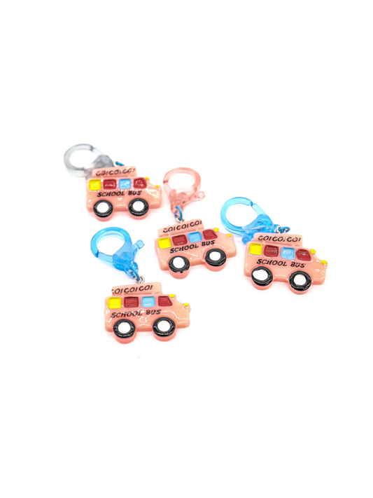 Wheels On The Bus Lanyard Charm