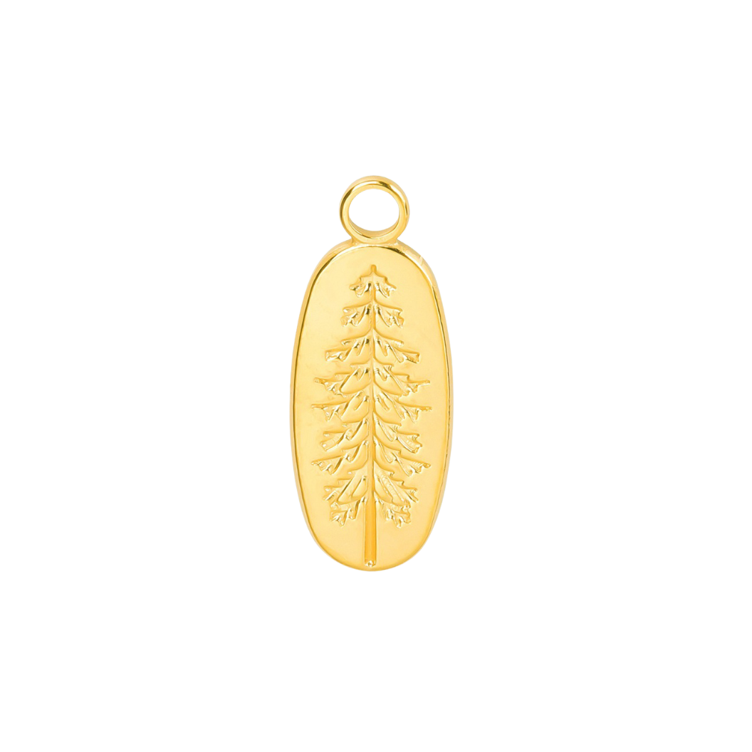 Transparent Gold Wilkes Everpine Charm