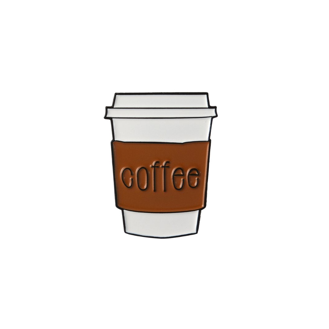 Caffeine Coffee Break Pin