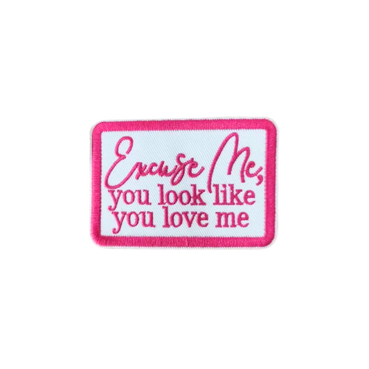Excuse Me - Pink Patch