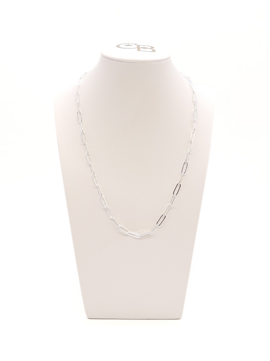 * Silver Ashley Necklace