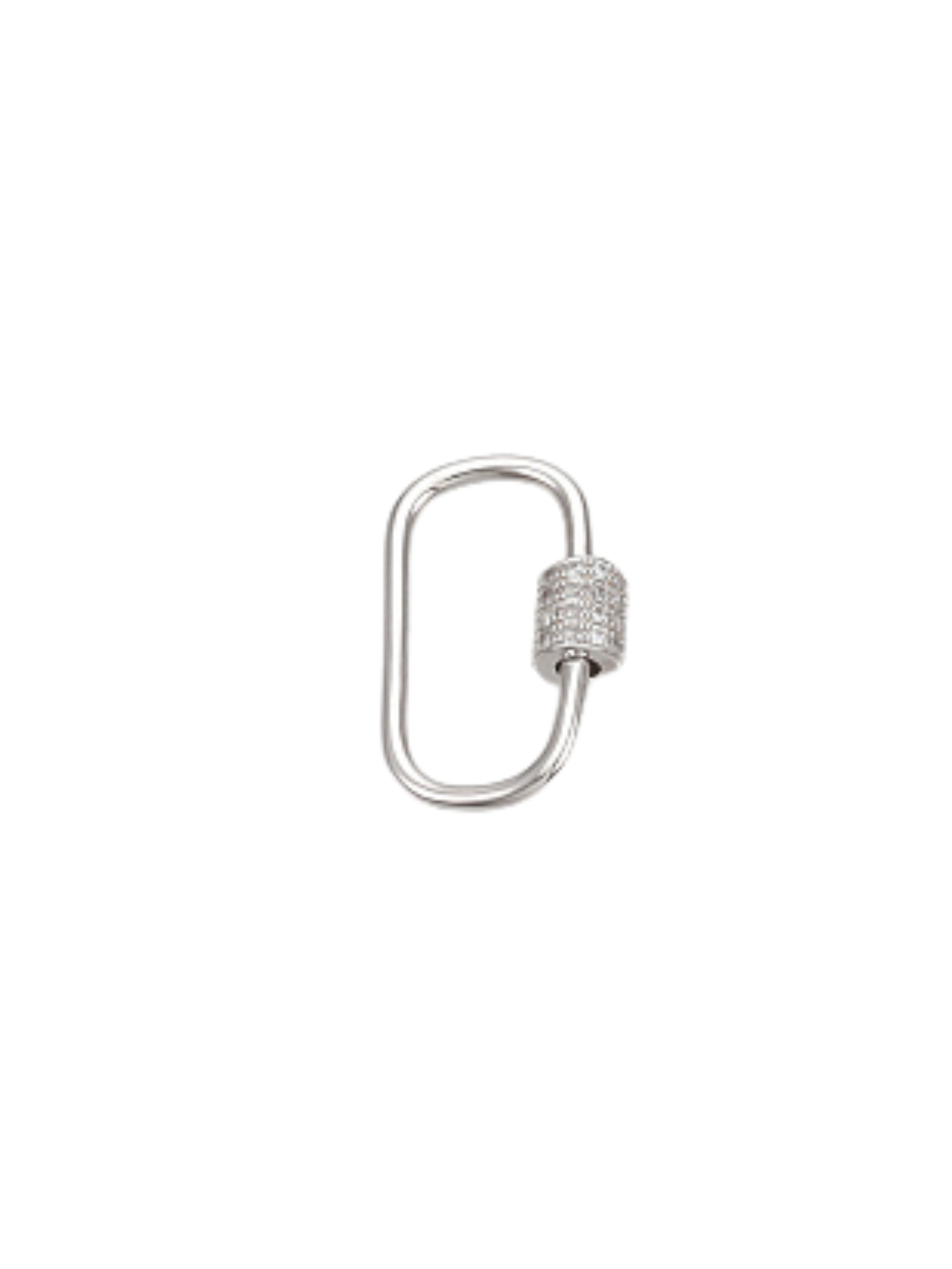 Silver Gabi Large Carabiner