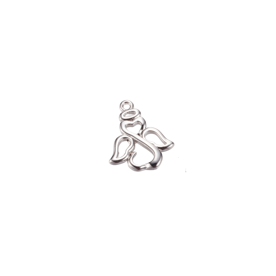 Silver Angel Charm