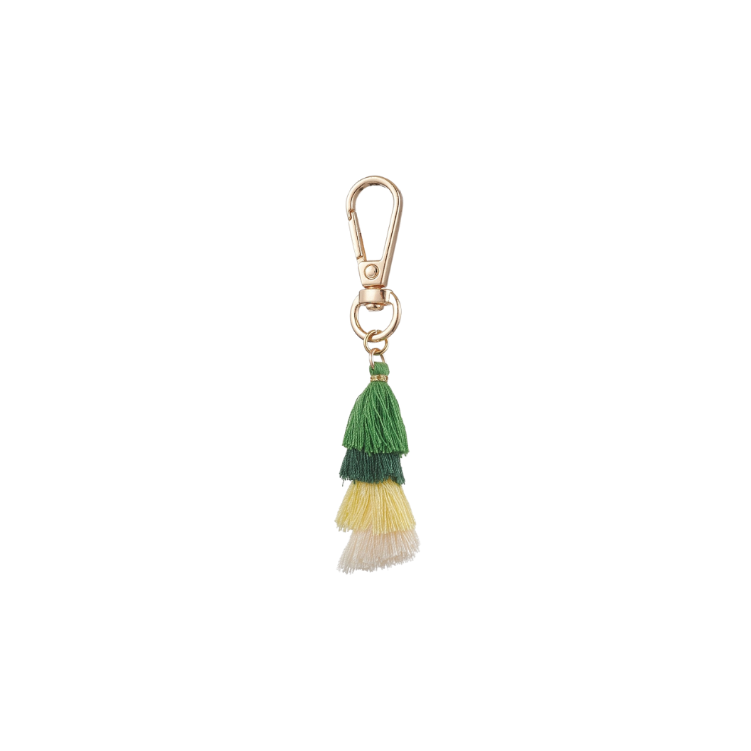 Gold Noel Tassel Charm | Keychain & Purse Charm