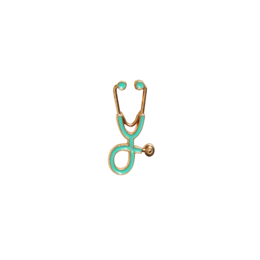 Gold Pulse Point Lapel Pin