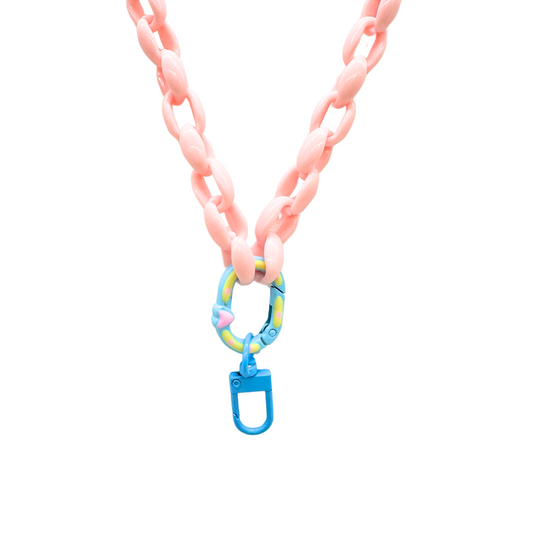 Clasp & Front View Valentine's Day Teacher's Lanyard Charm Bar Bundle 