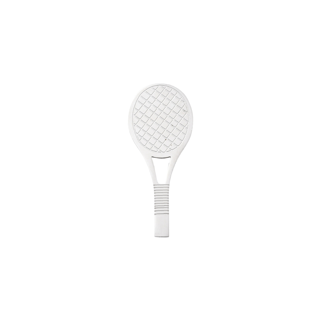 Silver Match Point Brooch Pin