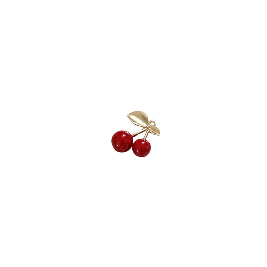 Gold Cherry Bomb Charm