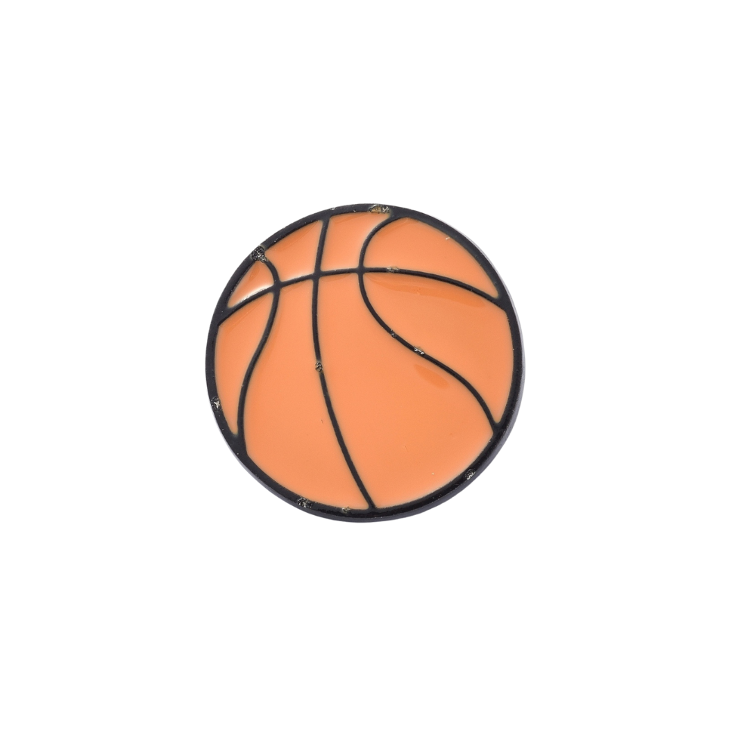 Swish & Style Basketball Pin
