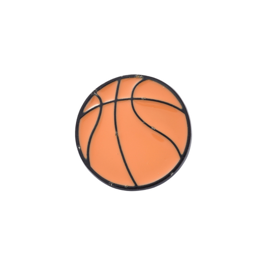 Swish & Style Basketball Pin