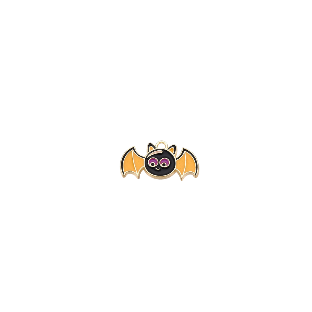 Gold Batty Boo Charm