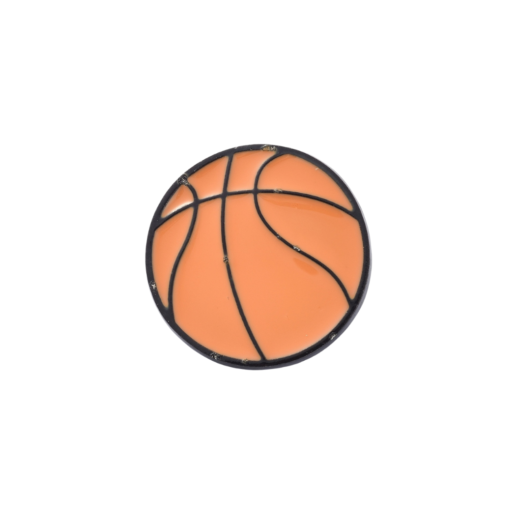 Swish & Style Basketball Pin