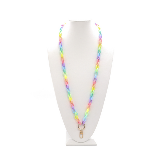 Teacher's Lanyard Charm Necklace - Pack of 5 Assorted