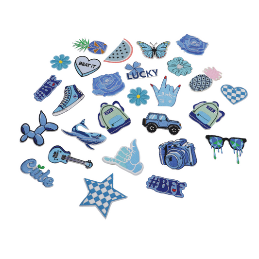 Assortment of the Blue Patch Collection