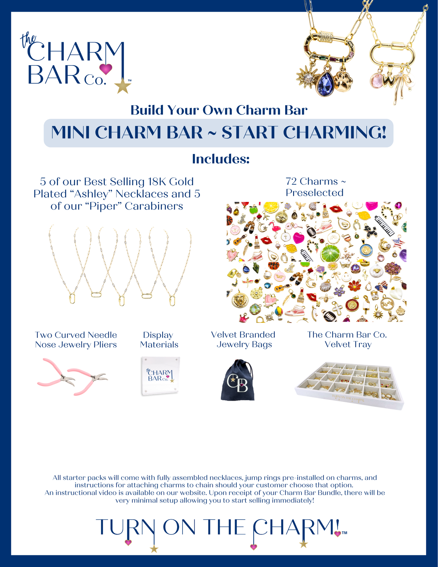 Gold Mini Starter Bundle - Ashley (Flat)