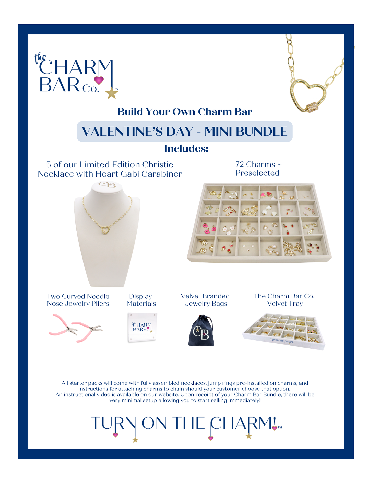 Gold Valentine's Day Mini Starter Bundle