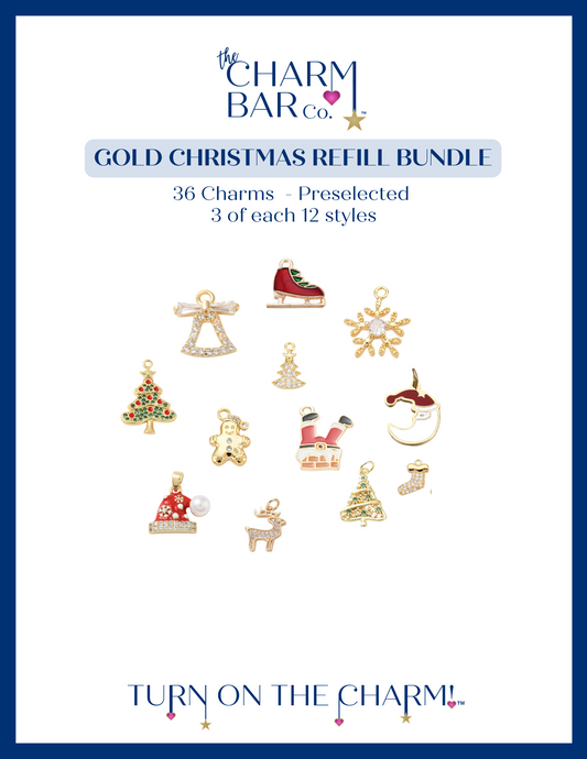 Gold Christmas Mini Refill
