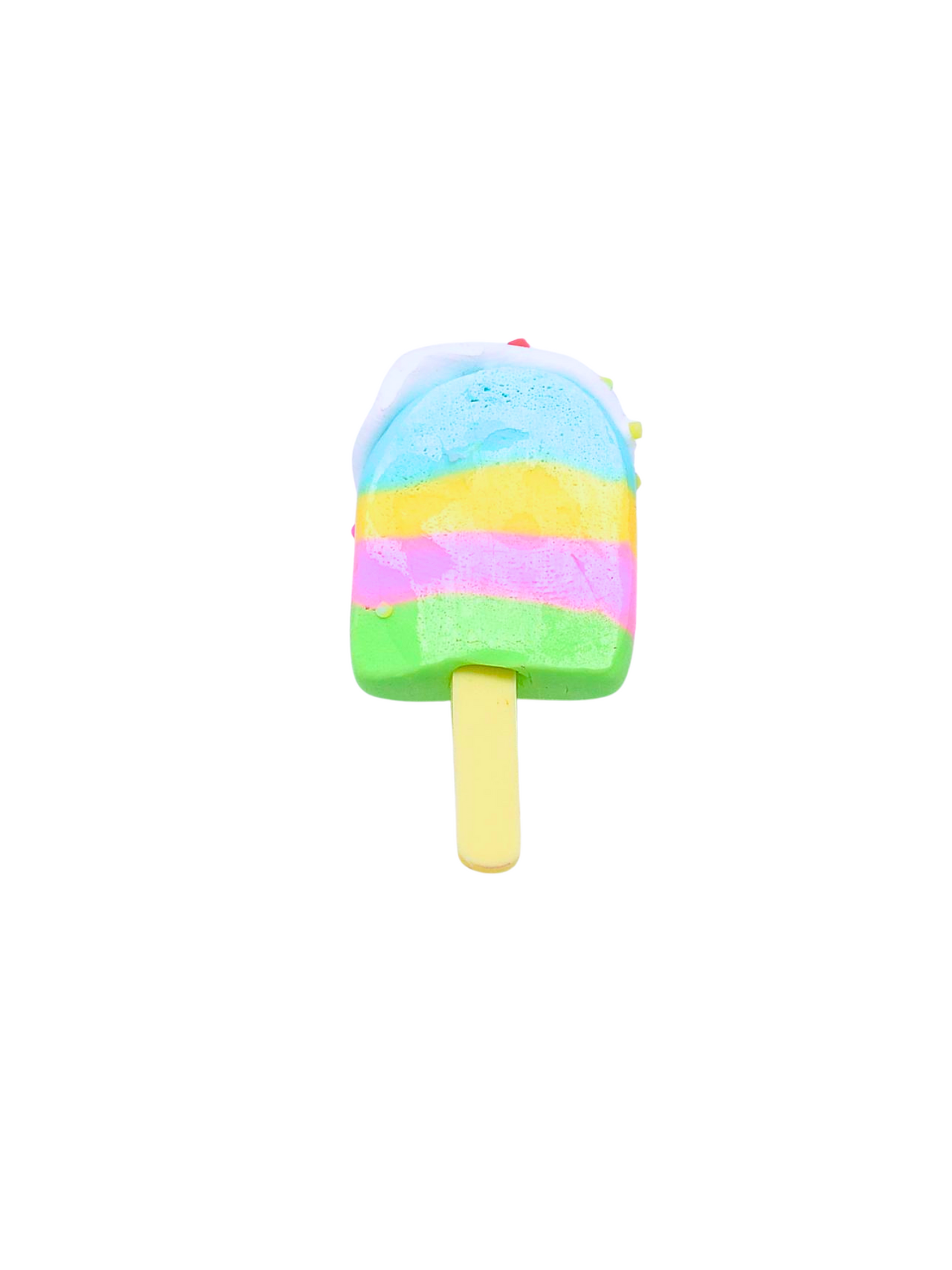 back view of Dipped Popsicle Lanyard Charm