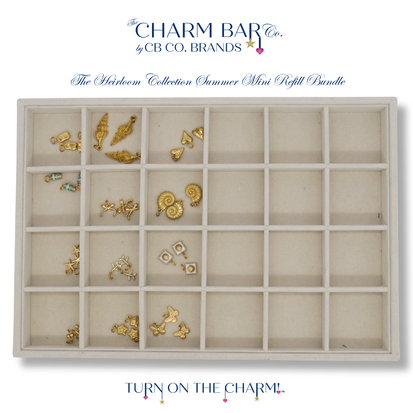 Gold Heirloom Collection Summer Mini Refill Bundle - Waterproof Stainless Steel