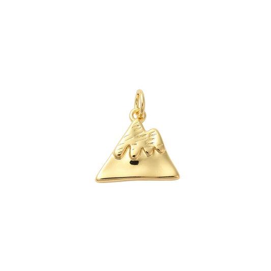 Gold Mountain Peak Charm