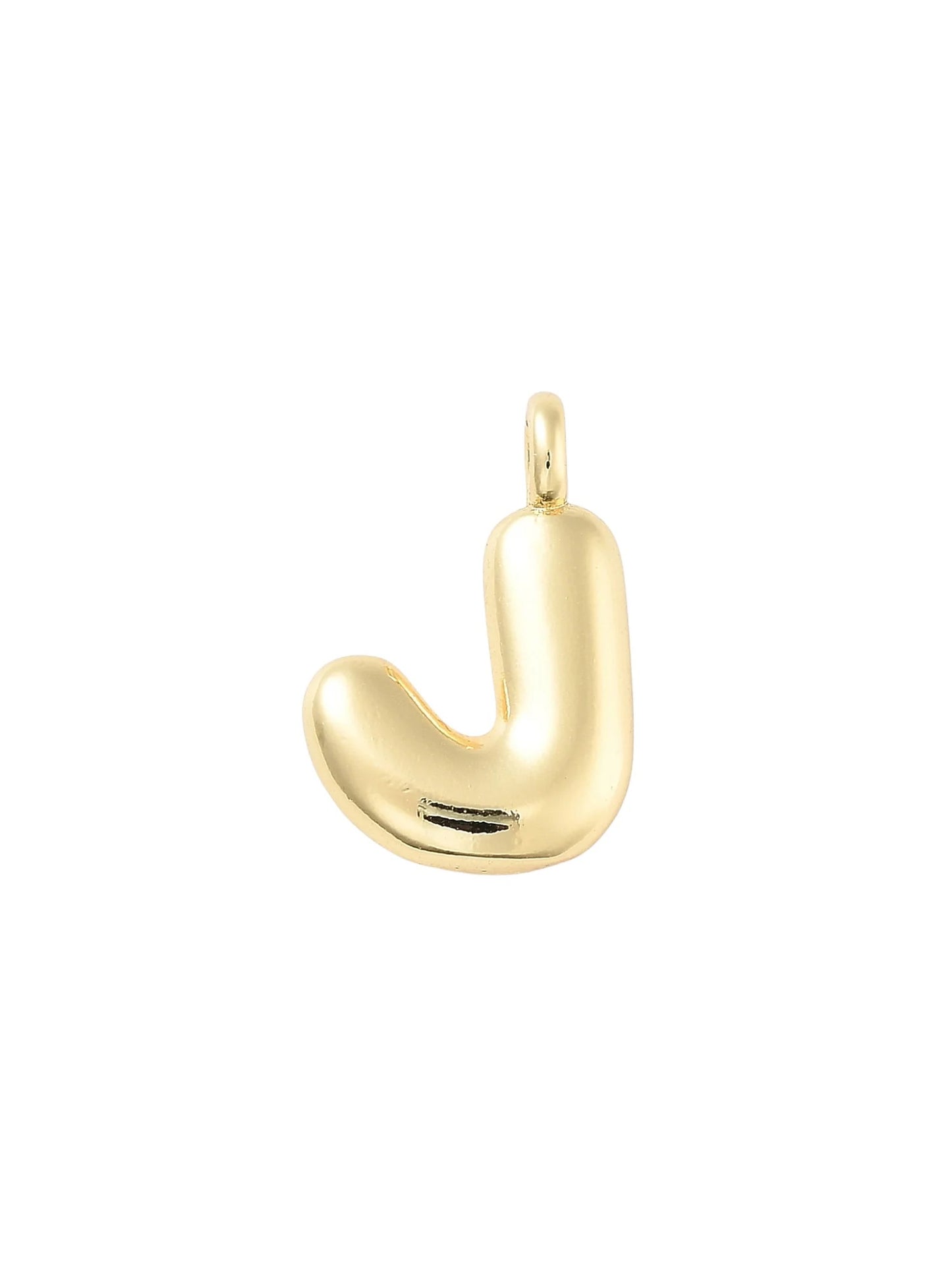 Gold Bubble Initial Letter | Alphabet Charm