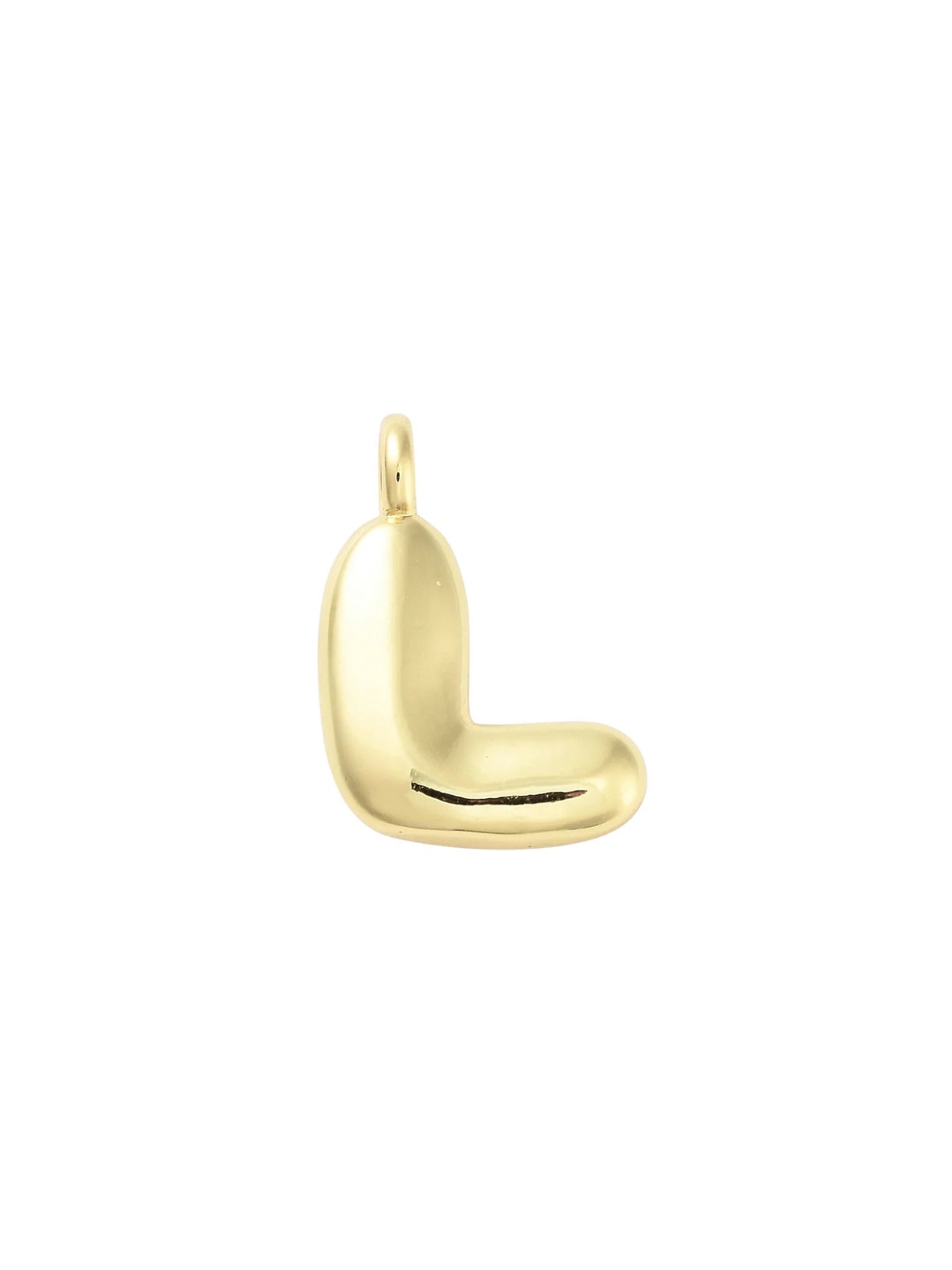 Gold Bubble Initial Letter | Alphabet Charm