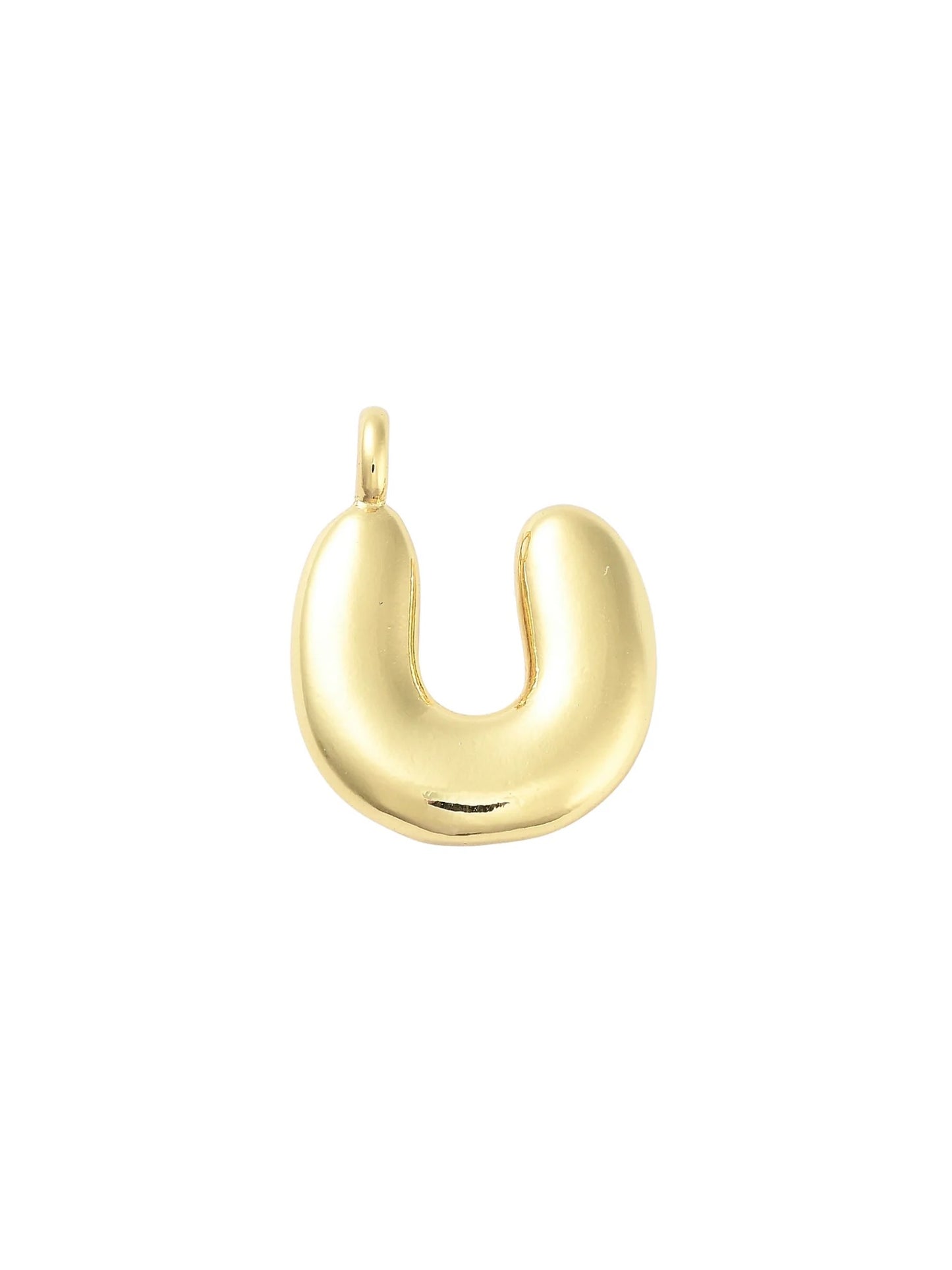 Gold Bubble Initial Letter | Alphabet Charm