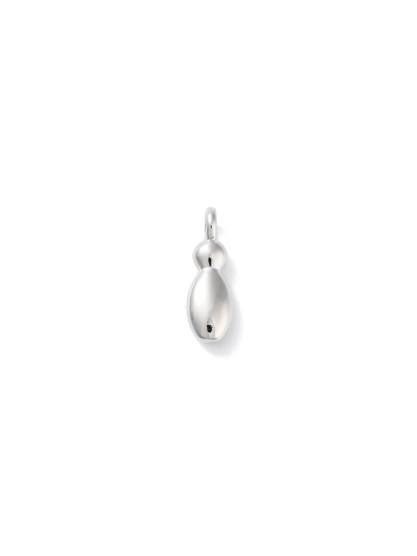 Silver Bubble Initial Letter | Alphabet Charm