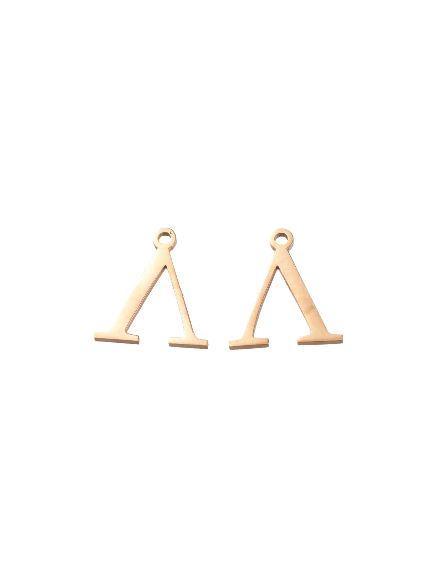 Gold Greek Life Charms