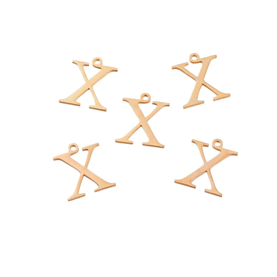 Gold Greek Life Charms