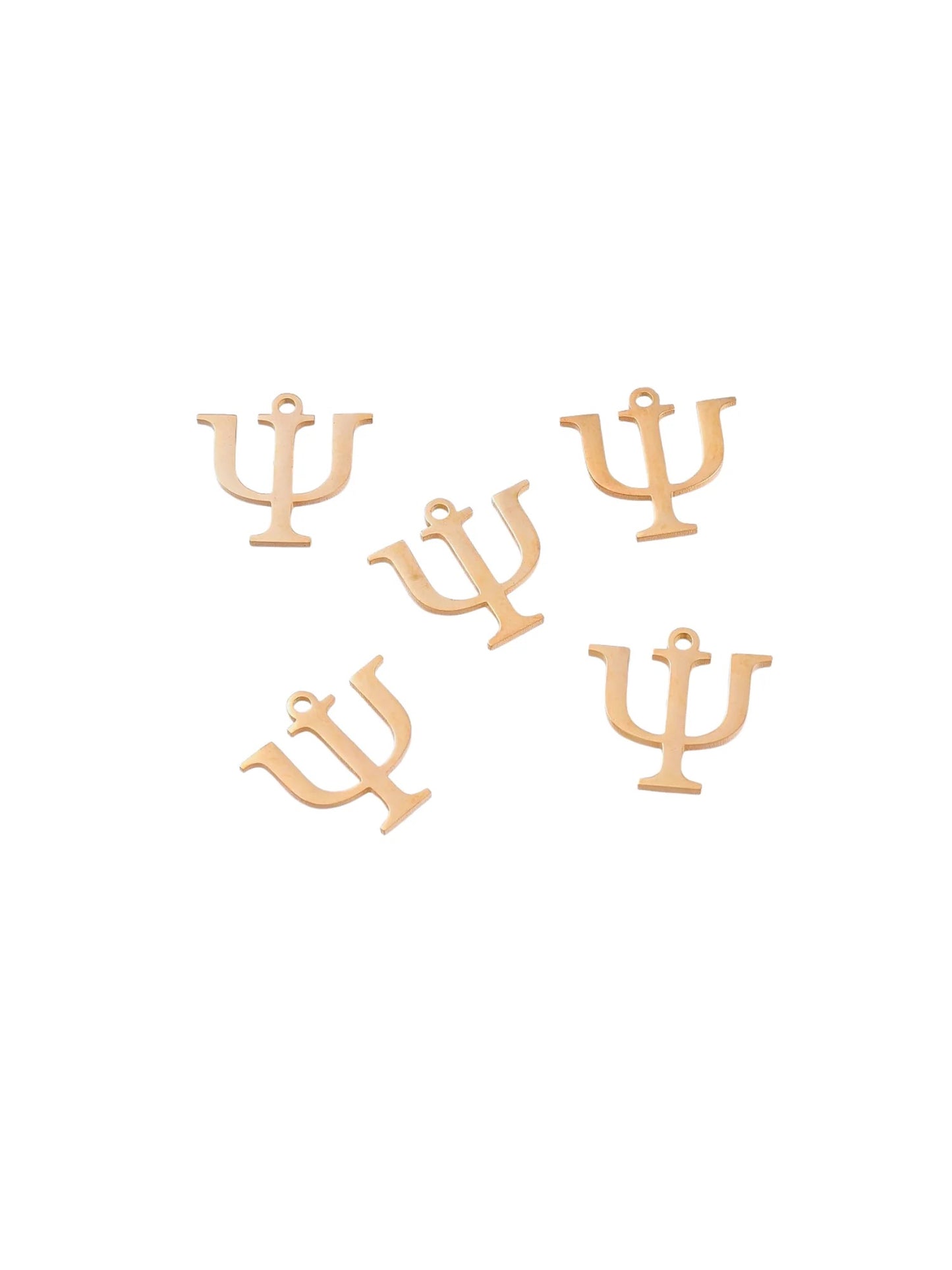 Gold Greek Life Charms