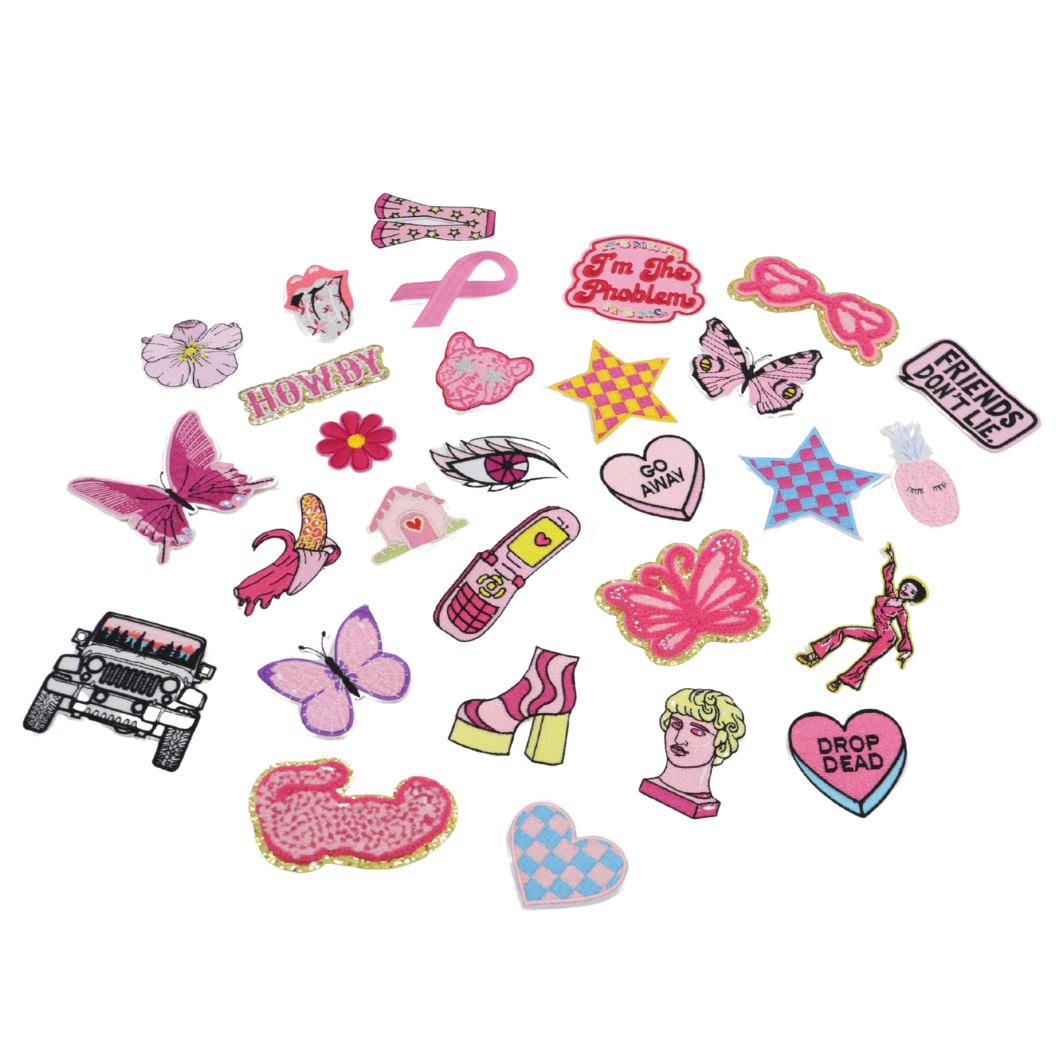 Assortment of the Pink Patch Collection