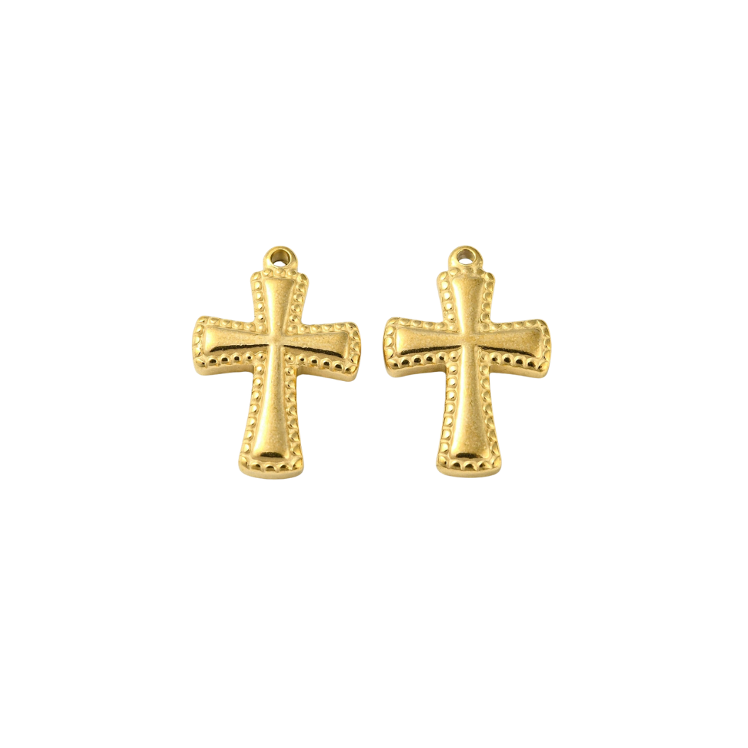 *Gold Sacred Cross Pendant